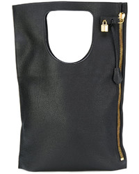 Tom Ford Alix Gold Zip Shoulder Bag