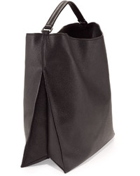 Tom Ford Alix Large Leather Hobo Bag Black