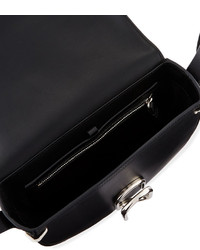 3.1 Phillip Lim Alix Leather Saddle Bag Black