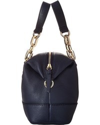Tommy Hilfiger Almira Pebble Leather Small Convertible Satchel Satchel Handbags