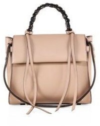 Elena Ghisellini Angel Sensua Leather Satchel