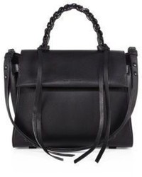 Elena Ghisellini Angel Sensua Leather Satchel