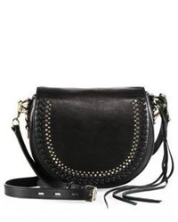Rebecca Minkoff Astor Studded Leather Saddle Bag