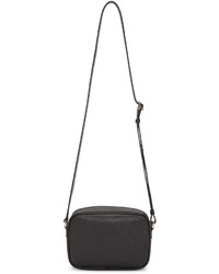 Versace Black Faux Leather Medusa Bag