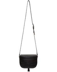Saint Laurent Black Leather Kim Shoulder Bag