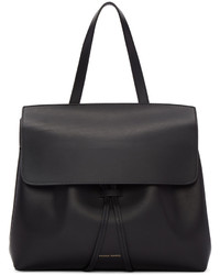 Mansur Gavriel Black Leather Mini Lady Bag