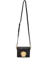 Dolce & Gabbana Black Lucia Lock Bag