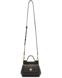 Dolce & Gabbana Black Mini Miss Sicily Bag
