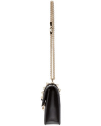 Valentino Black Small Lock Bag