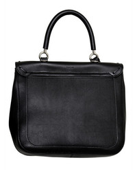 Max Mara Bobag Leather Top Handle Bag W Tassels