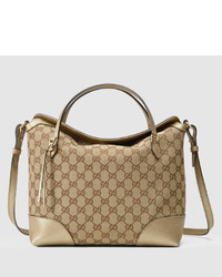 Gucci Bree Original Gg Canvas Top Handle Bag