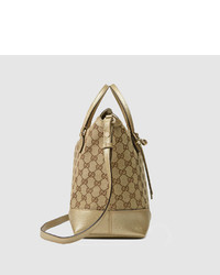 Gucci Bree Original Gg Canvas Top Handle Bag