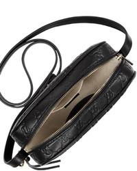 Gucci Bree Ssima Leather Disco Bag Black