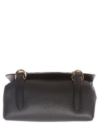 Burberry Bridle Leather Shoulder Bag Black