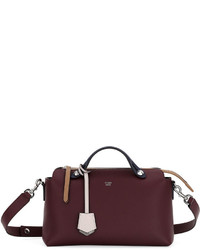 Fendi By The Way Small Colorblock Leather Satchel Bag