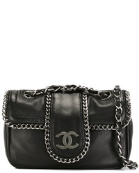 Chanel Vintage Mini Chain Trim Shoulder Bag
