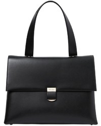 Giorgio Armani Charniere Doree Leather Top Handle Bag