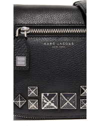 Marc Jacobs Chipped Stud Recruit Small Saddle Bag