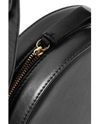 Diane von Furstenberg Circle Leather Shoulder Bag Black