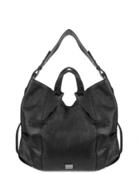 Kooba Dahlia Leather Hobo Bag Black