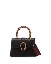 Gucci Dionysus Small Top Handle Satchel Bag Black