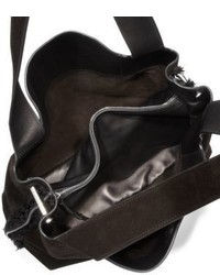 The Row Duplex Leather Hobo Bag