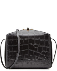 Alexander McQueen Embossed Leather Shoulder Bag