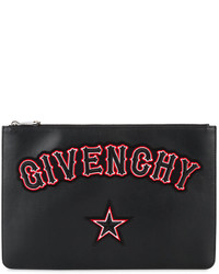 Givenchy Embroidered Logo Pouch Bag
