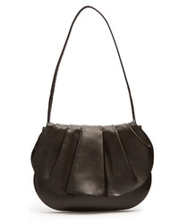The Row Fan 12 Pleated Leather Shoulder Bag