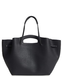Street Level Faux Leather Shoulder Bag Black
