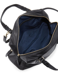 Cole Haan Felicity Leather Satchel Bag Black