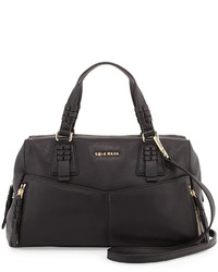 Cole Haan Felicity Leather Satchel Bag Black