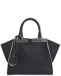 Fendi Mini 3jours Contrasting Edge Leather Bag