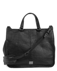 Kooba Gable Leather Satchel Bag Black