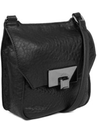 Kooba Gable Mini Leather Satchel Bag Black