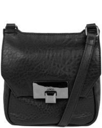 Kooba Gable Mini Leather Satchel Bag Black