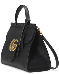 Gucci Gg Marmont Leather Top Handle Bag