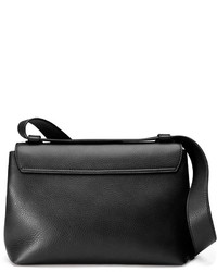 Gucci Gg Marmont Medium Leather Shoulder Bag Black