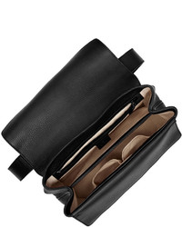 Gucci Gg Marmont Medium Leather Shoulder Bag Black