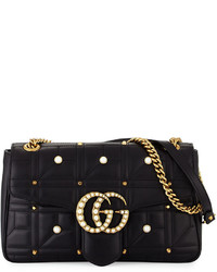 Gucci Gg Marmont Medium Pearly Shoulder Bag