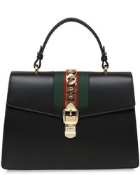 Gucci Medium Sylvie Leather Top Handle Bag