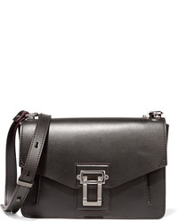Proenza Schouler Hava Leather Shoulder Bag Black