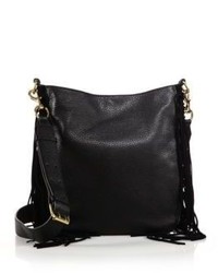 Rebecca Minkoff Heavy Laced Fringed Leather Hobo Bag