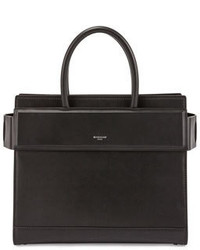 Givenchy Horizon Small Leather Satchel Bag Black