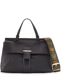 Cynthia Rowley Hudson Leather Satchel Bag