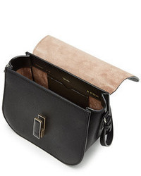 Valextra Iside Leather Shoulder Bag