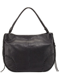 Foley + Corinna Isla Stitched Leather Hobo Bag