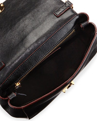 Marc Jacobs J Marc Leather Shoulder Bag Black