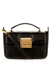 Lanvin Jiji Leather Shoulder Bag