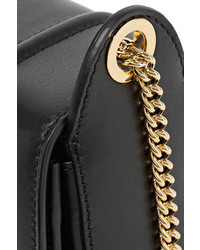 Lanvin Jiji Mini Leather Shoulder Bag Black